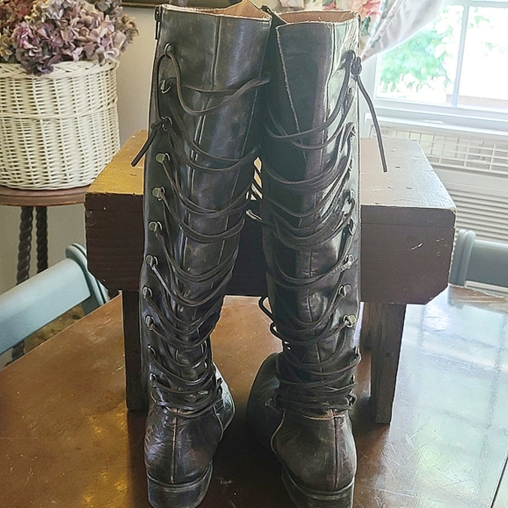 Free people Distressed Boots - Picture 6 of 15